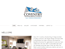 Tablet Screenshot of coventrywoodworking.com